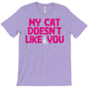 my cat doesn't like you T-Shirt