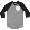 Free Birds Pocket 3/4 Sleeve Shirt