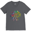rainbow root V-Neck Tee