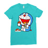Doraemon Ladies Fitted T-Shirt