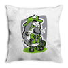 bird and money Throw Pillow