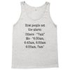 alarm Tank Top