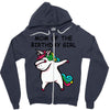 mom of the birthday girl Zipper Hoodie
