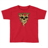 pizza skull Toddler T-shirt