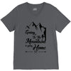 Going To The Mountains Is Going Home V-Neck Tee