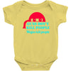 guns dont kill people Baby Bodysuit