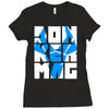 die antwoord donker mag Ladies Fitted T-Shirt
