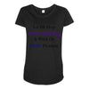 drop everything Maternity Scoop Neck T-shirt