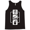 v2 eat sleep computer mouse Tank Top