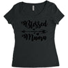 Blessed Mama Women's Triblend Scoop T-shirt