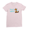 foxy nerd Ladies Fitted T-Shirt