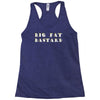 big fat bastard Racerback Tank