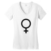 MALE FEMALE Women's V-Neck T-Shirt