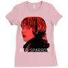 Red Sparrow Ladies Fitted T-Shirt
