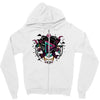 pseudo triangle Zipper Hoodie