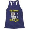 my patronus is a cat Racerback Tank