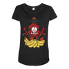 the yignion clan love bananas Maternity Scoop Neck T-shirt