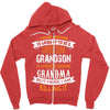 Super Cool Grandson Of A Freaking Awesome Grandma Zipper Hoodie