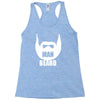 man beard Racerback Tank