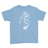 undefeated stencil football Youth Tee