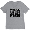 work is for people V-Neck Tee
