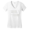 master baiter Women's V-Neck T-Shirt