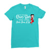 i'm that crazy girl who loves betty boop a lot Ladies Fitted T-Shirt