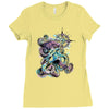summer cthulhu Ladies Fitted T-Shirt