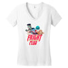 fright club Women's V-Neck T-Shirt
