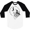 full moon 3/4 Sleeve Shirt