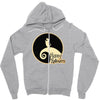 happy scottie halloween! Zipper Hoodie