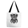 demon wolf Tote Bags