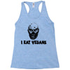 i eat vegans Racerback Tank