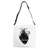 eiffel heart Adjustable Strap Totes