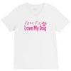 love me, love my dog V-Neck Tee