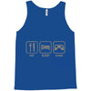 eat,sleep,game Tank Top