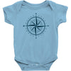 compass sun Baby Onesie