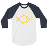 gold fish 3/4 Sleeve Shirt