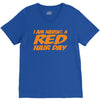 red ginger hair day V-Neck Tee