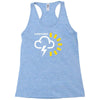 weather forecast symbol Racerback Tank