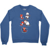 red fusion Crewneck Sweatshirt