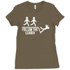 follow the leader Ladies Fitted T-Shirt