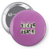 pirate exercise Pin-back button