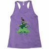 platform in the clouds Racerback Tank