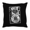where words fail, music speaks Throw Pillow