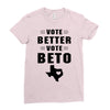 vote beto Ladies Fitted T-Shirt