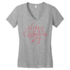 happy valentines day Women's V-Neck T-Shirt