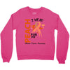 wear peach for  my [you can write any name] Crewneck Sweatshirt