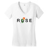 Rose Women's V-Neck T-Shirt
