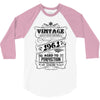 Vintage Aged To Perfection 1961 3/4 Sleeve Shirt